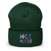 Hot Mess Cuffed Beanie
